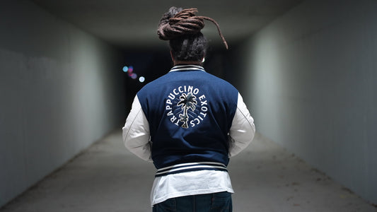 Blue Letterman Jacket